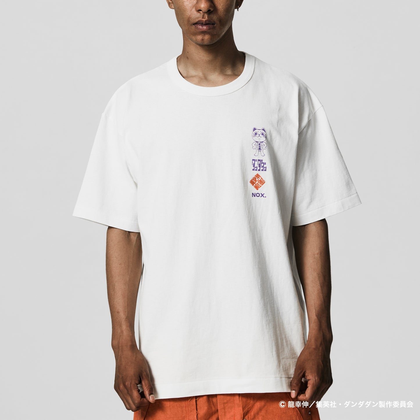 Nocturnal ダンダダン UMA icons Tee（White）
