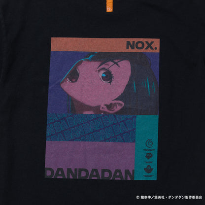 Nocturnal ダンダダン Momo OP Face Tee（Black）