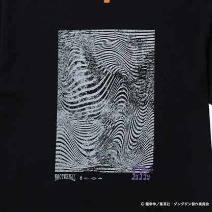 Nocturnal ダンダダン Okarun Face Tee（Black）