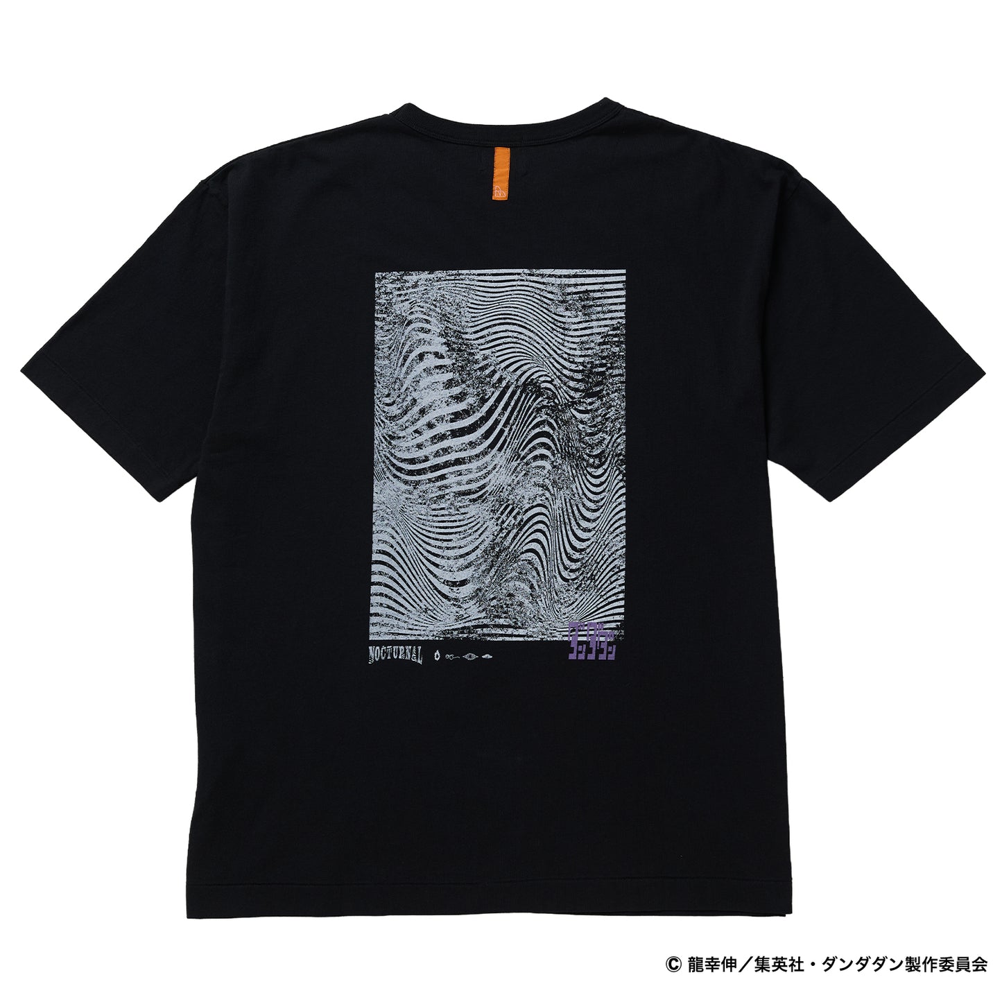 Nocturnal ダンダダン Okarun Face Tee（Black）