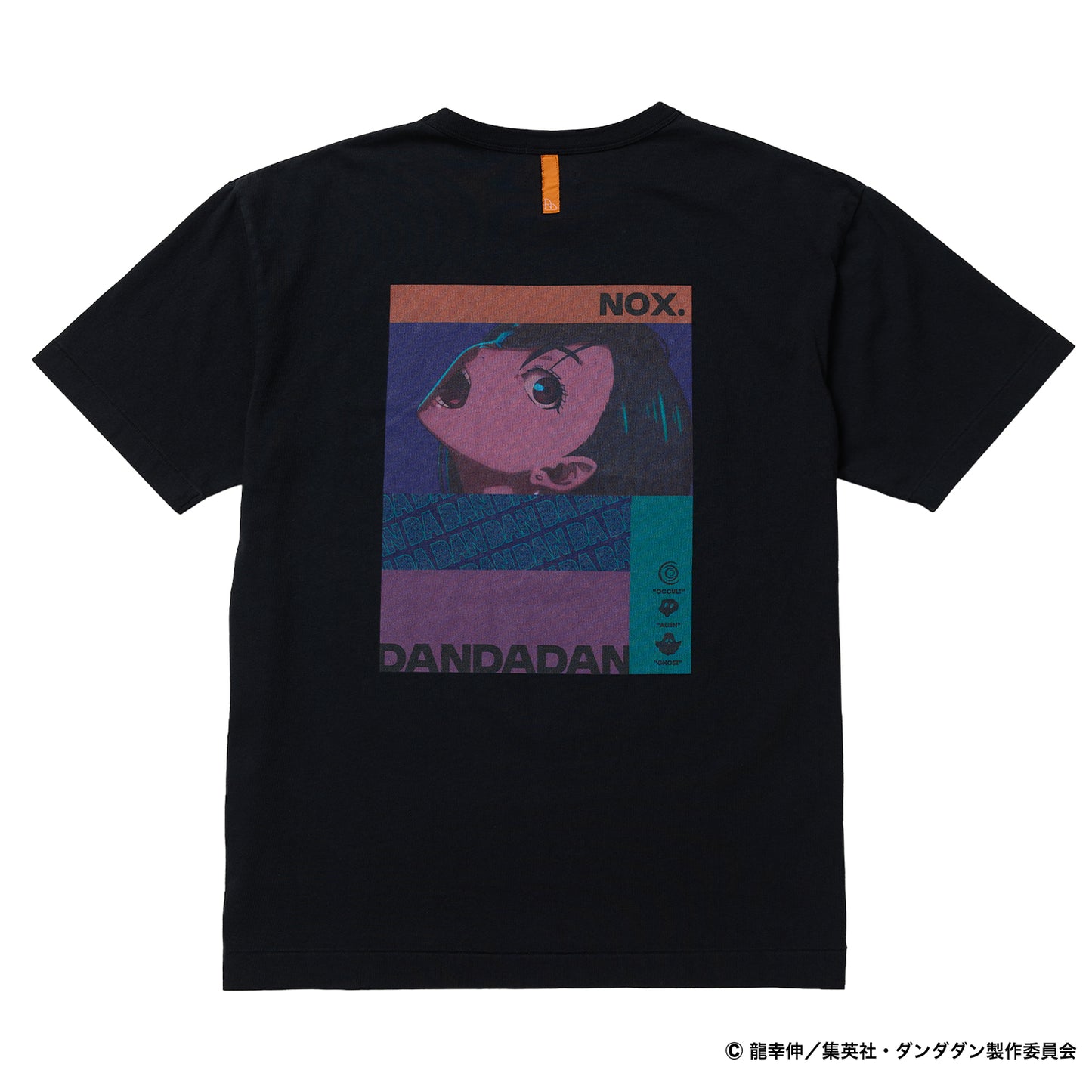 Nocturnal ダンダダン Momo OP Face Tee（Black）