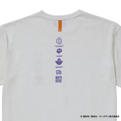 Nocturnal ダンダダン UMA icons Tee（White）