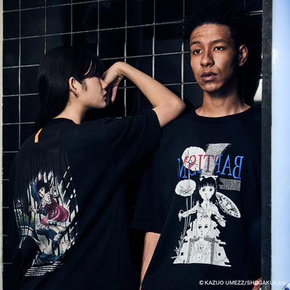 Nocturnal 洗礼 SAKURA＆RYOKO Tee（Black）