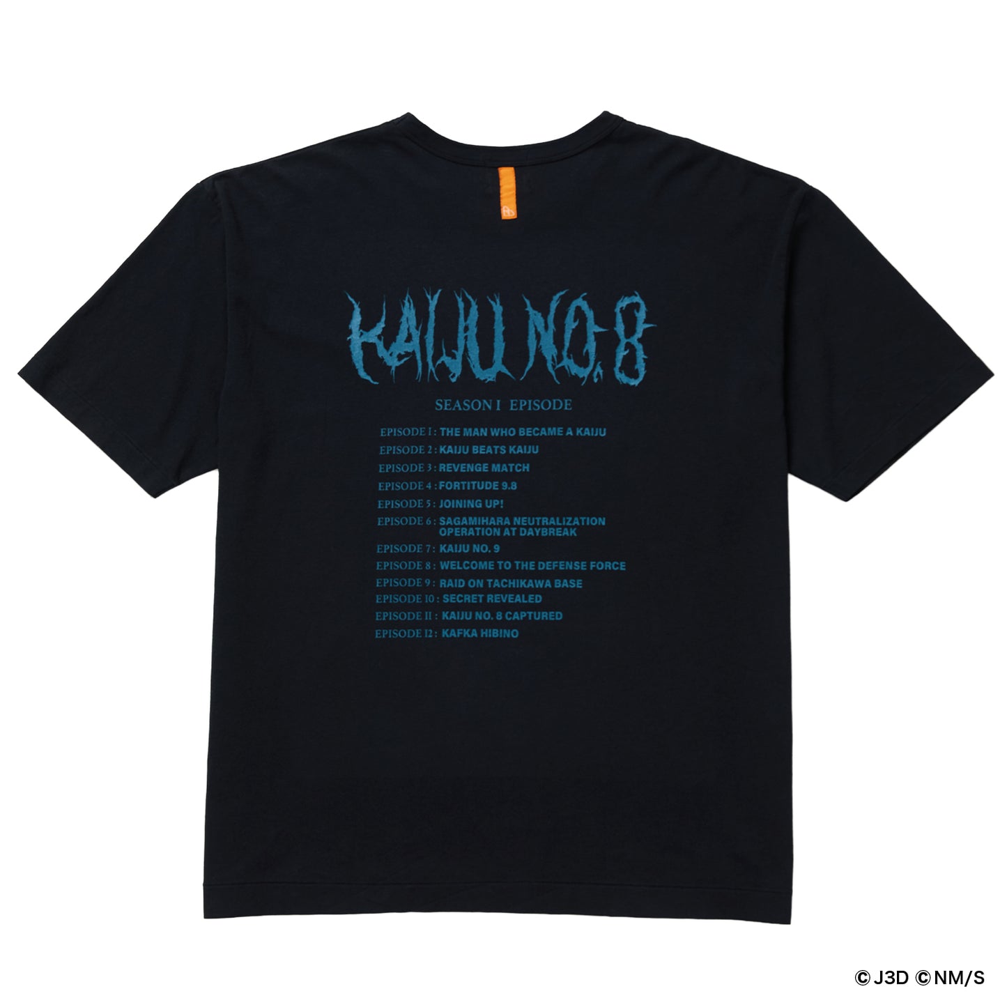 Nocturnal 怪獣８号 Episode Tour Tee（Black）