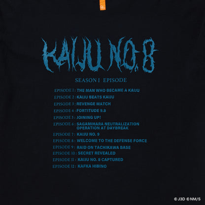 Nocturnal 怪獣８号 Episode Tour Tee（Black）