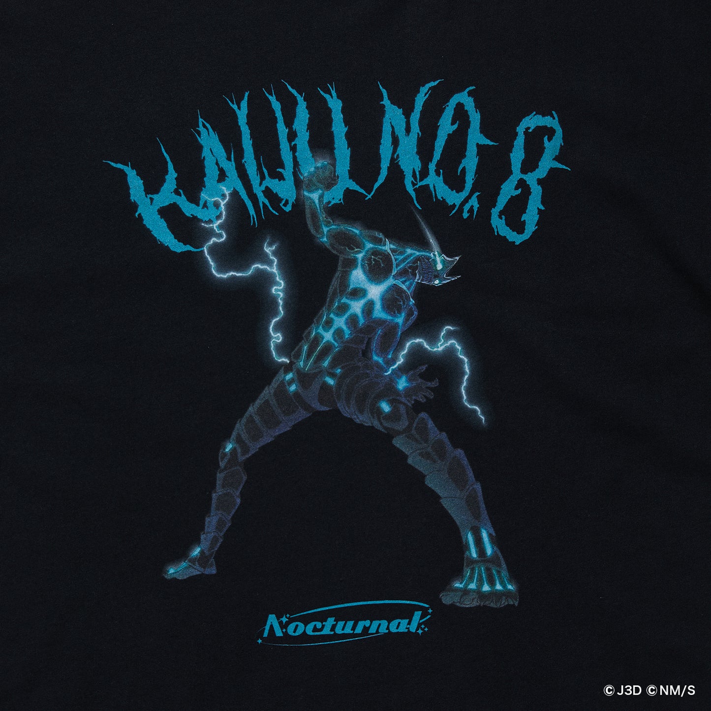 Nocturnal 怪獣８号 Episode Tour Tee（Black）