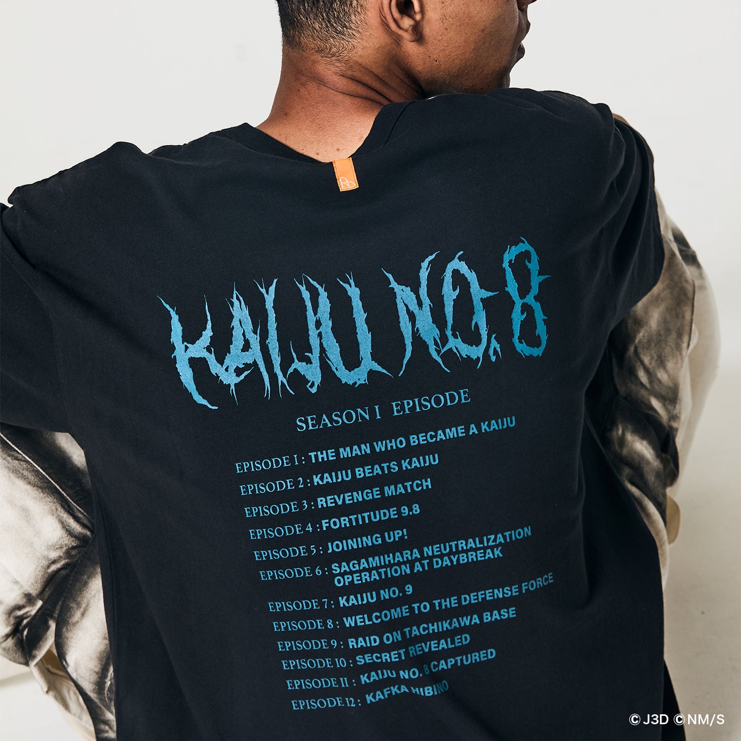 Nocturnal 怪獣８号 Episode Tour Tee（Black）